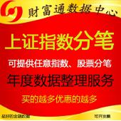 上證指SH000001分筆TICK高頻歷史數(shù)據(jù)每年